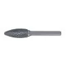 1/2 in. x 1/4 in. SH-5 Double Cut Carbide Burr by CLE-LINE -Cheap Milton Store cle line rotary tool bits c17563 64 1000