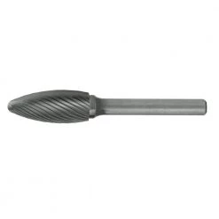 1/2 in. x 1/4 in. SH-5 Standard Cut Carbide Burr by CLE-LINE