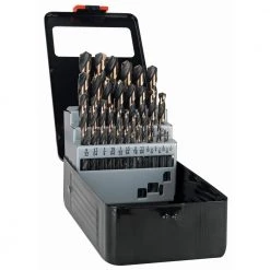 Black and Gold High Speed Drill Bit Set (29-Piece) by CLE-LINE