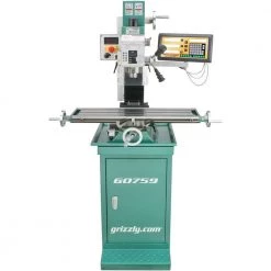 Mill/Drill with Stand and DRO by Grizzly Industrial