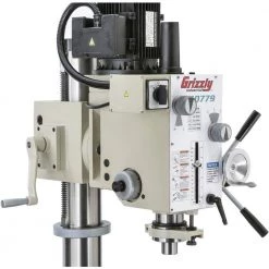 Heavy-Duty Floor Model Gearhead Drill Press by Grizzly Industrial -Cheap Milton Store grizzly industrial drill presses g0779 1f 1000