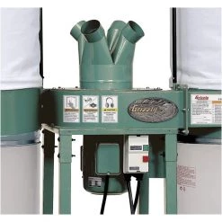 5 HP Industrial Dust Collector by Grizzly Industrial -Cheap Milton Store grizzly industrial dust collectors g0672 4f 1000