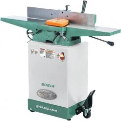 14 Amp/7 Amp 6 in. Corded Jointer with Cabinet Stand by Grizzly Industrial