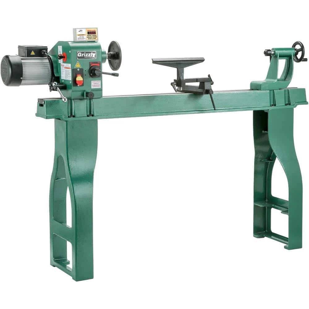 16 in. x 46 in. Wood Lathe with DRO by Grizzly Industrial 3 16 in. x 46 in. Wood Lathe with DRO by Grizzly Industrial