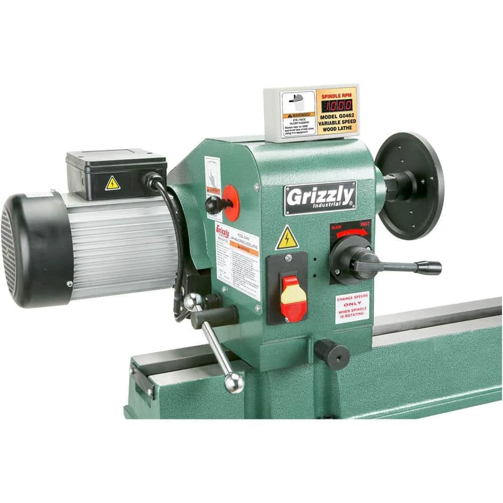 16 in. x 46 in. Wood Lathe with DRO by Grizzly Industrial 5 16 in. x 46 in. Wood Lathe with DRO by Grizzly Industrial - Image 3