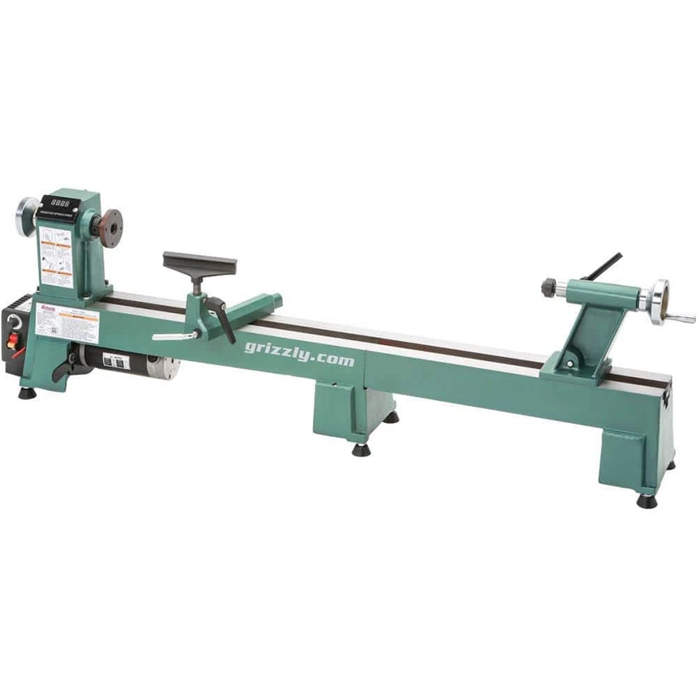 12 in. x 18 in. Variable-Speed Wood Lathe by Grizzly Industrial 4 12 in. x 18 in. Variable-Speed Wood Lathe by Grizzly Industrial - Image 2