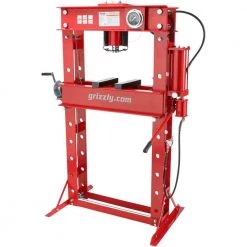 50-Ton Air/Hydraulic Shop Press by Grizzly Industrial