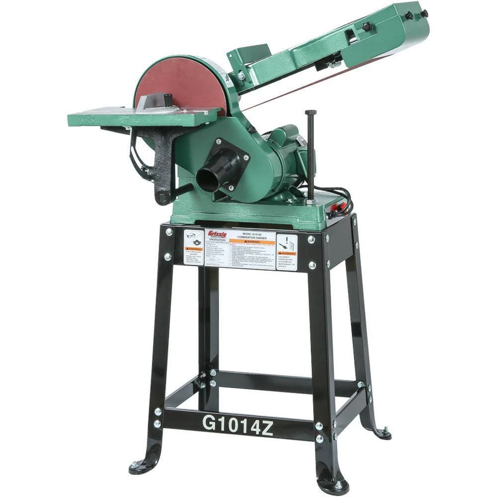 6 in. x 48 in. Belt 9 in. Disc Z Series Combination Sander by Grizzly Industrial 4 6 in. x 48 in. Belt 9 in. Disc Z Series Combination Sander by Grizzly Industrial - Image 2