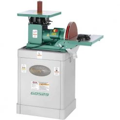 10-Amp 12 in. Corded Oscillating Spindle Disc Sander by Grizzly Industrial