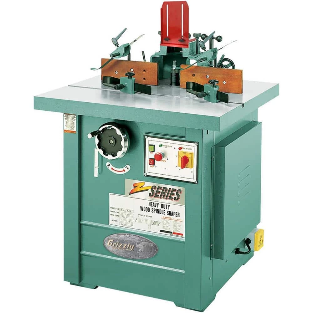 7-1/2 HP Spindle Shaper 3-Phase by Grizzly Industrial 3 7-1/2 HP Spindle Shaper 3-Phase by Grizzly Industrial