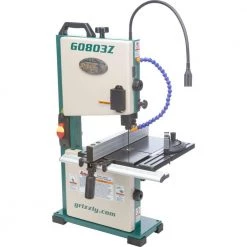 9 in. Benchtop Bandsaw with Laser Guide and Quick Release by Grizzly Industrial -Cheap Milton Store grizzly industrial stationary band saws g0803z 4f 1000