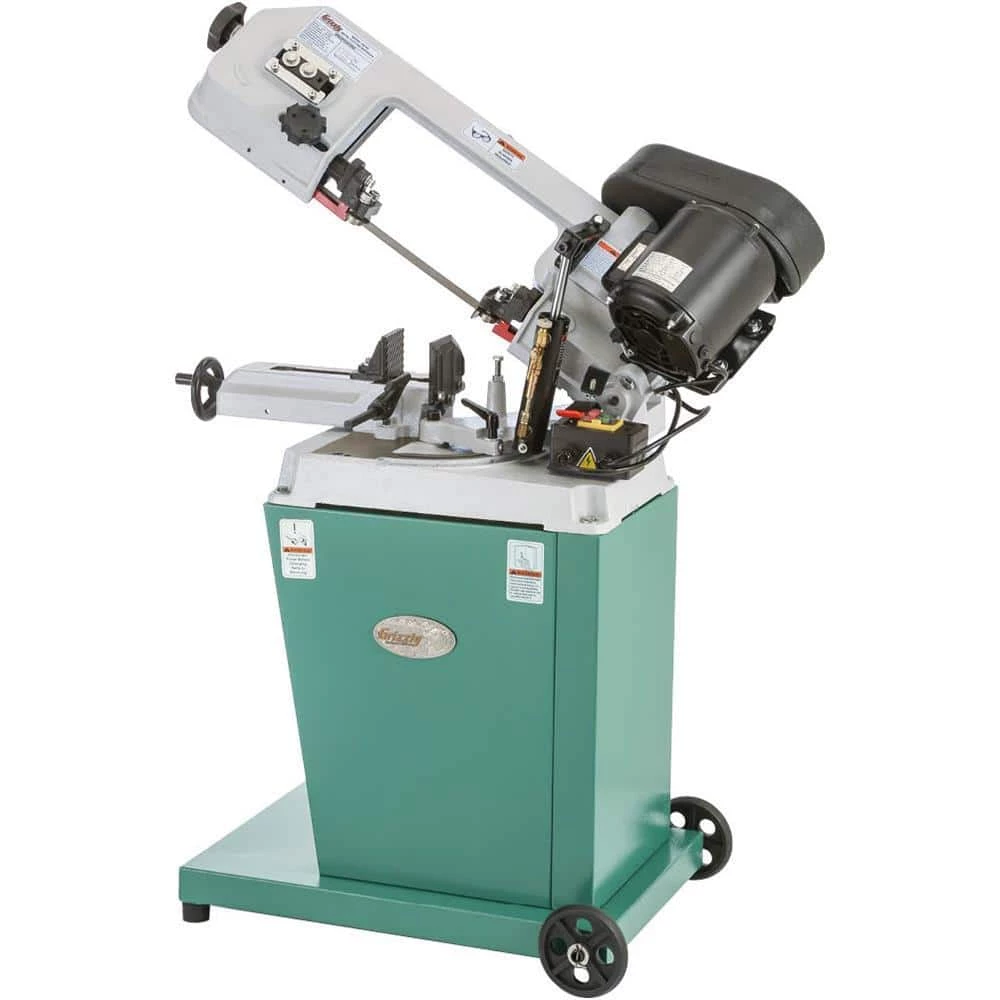 5" x 6" Metal-Cutting Bandsaw w/ Swivel Head by Grizzly Industrial 3 5" x 6" Metal-Cutting Bandsaw w/ Swivel Head by Grizzly Industrial