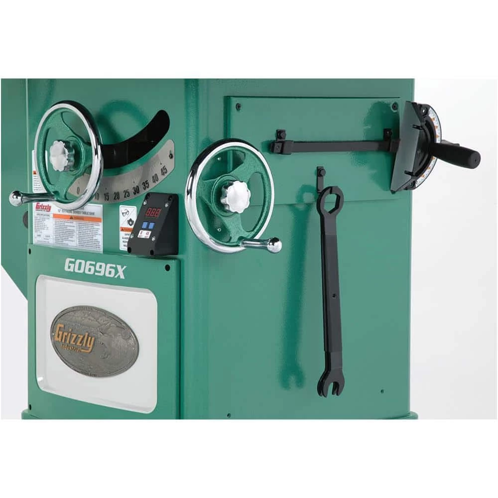 12 in. 5 HP 220-Volt Extreme Series Left-Tilt Table Saw by Grizzly Industrial 5 12 in. 5 HP 220-Volt Extreme Series Left-Tilt Table Saw by Grizzly Industrial - Image 3