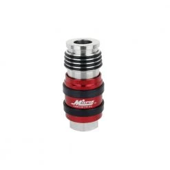 2-In-ONE 1/4 in. FNPT Universal Safety Exhaust Coupler (Box of 50) by Milton