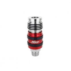 2-In-ONE 1/2 in. MNPT Universal Safety Exhaust Coupler (Box of 50) by Milton