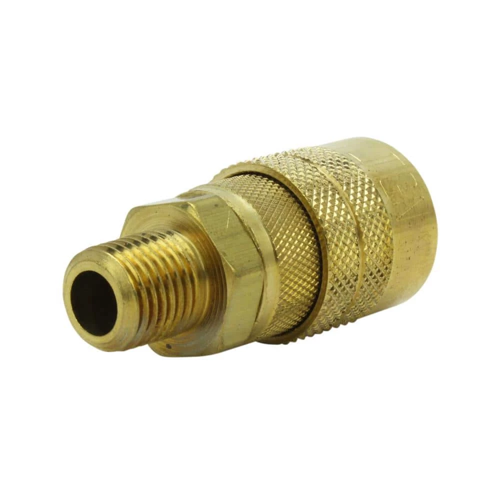1/4 in. Male NPT M Style (Industrial) Air fitting Quick Connect Coupler (Box of 10) by Milton 6 1/4 in. Male NPT M Style (Industrial) Air fitting Quick Connect Coupler (Box of 10) by Milton - Image 4
